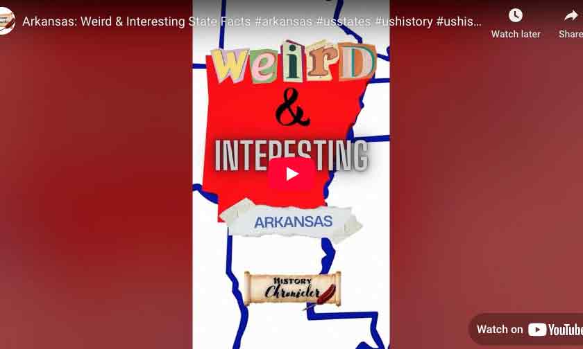 [VIDEO] Arkansas: Weird & Interesting State Facts